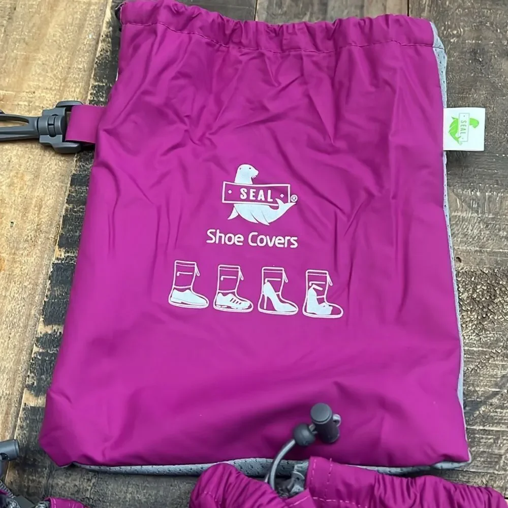 Reusable Waterproof Shoe Cover Lilac SIZE XL